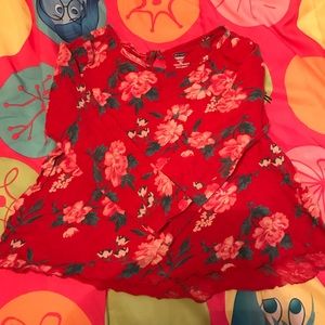 Long sleeve little girls shirt